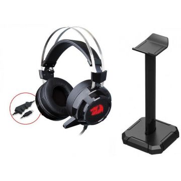 Casti Siren 2 cu stand Spectre Black Casti Siren 2 cu stand Spectre Black