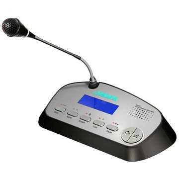 Microfon de masa cu vot D6221 LCD Negru