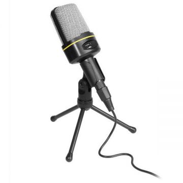 Microfon Screamer Conexiune Jack 3.5mm Impedanta 2.2 kOhm  Negru