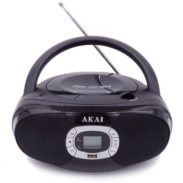 Microsistem audio BM004A-614 CD-Player Radio USB 2x1W Black