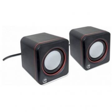 Sistem audio 2.0 6W Black Sistem audio 2.0 6W Black