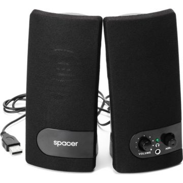Sistem audio 2.0 SPB216 6W Black