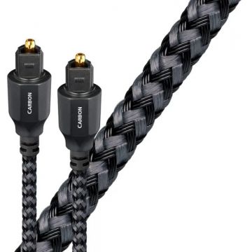 Cablu audio Audioquest Optic Male - Optic Male, Carbon, 0.75m, negru
