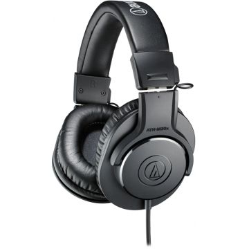 Casti Audio-Technica On-Ear, ATH-M20x Black