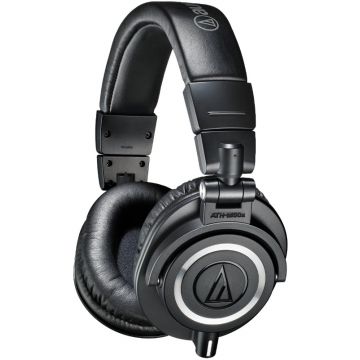 Casti Audio-Technica Over-Ear, ATH-M50x Black