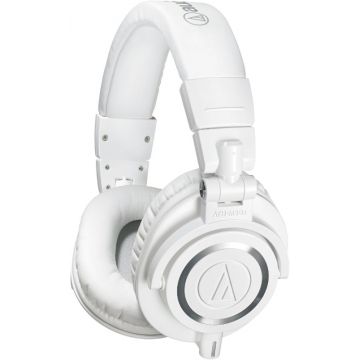 Casti Audio-Technica Over-Ear, ATH-M50x White