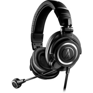 Casti Audio-Technica Over-Ear, ATH-M50xSTS-USB Digital Black