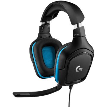 Casti Gaming Logitech G432 7.1 Surround