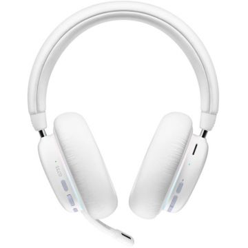 Casti Gaming Logitech G735 Lightspeed RGB White