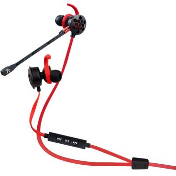 Casti Gaming Tt eSPORTS by Thermaltake In-Ear Isurus Pro Black-Red