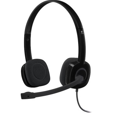 Casti Logitech On-Ear, H151 Black Casti Logitech On-Ear, H151 Black