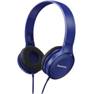 Casti Panasonic On-Ear, RP-HF100E Blue Casti Panasonic On-Ear, RP-HF100E Blue