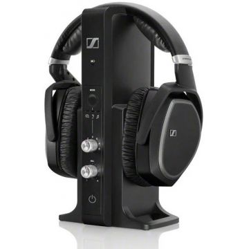 Casti Sennheiser On-Ear, RS 195-U Black Casti Sennheiser On-Ear, RS 195-U Black