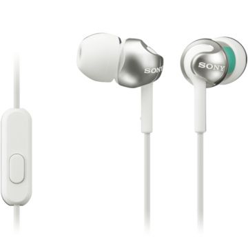 Casti Sony In-Ear, MDR-EX110APW white