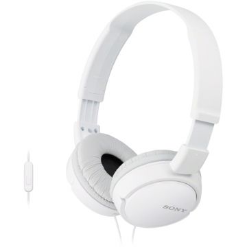 Casti Sony On-Ear, MDR-ZX110AP white