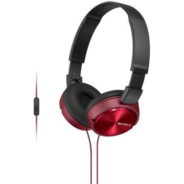Casti Sony On-Ear, MDR-ZX310APR red