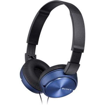 Casti Sony On-Ear, MDR-ZX310L blue
