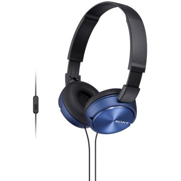 Casti Sony On-Ear, Over-Head MDR-ZX310 Blue