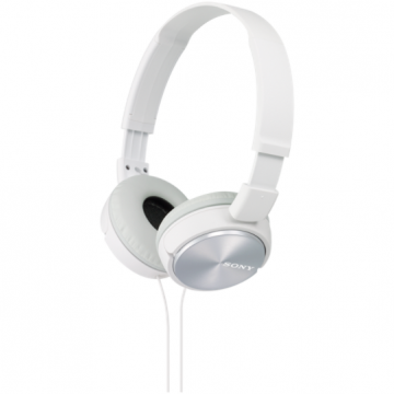 Casti Sony On-Ear, Over-Head MDR-ZX310W white