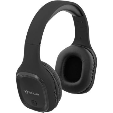Casti Tellur On-Ear, Pulse Black Casti Tellur On-Ear, Pulse Black