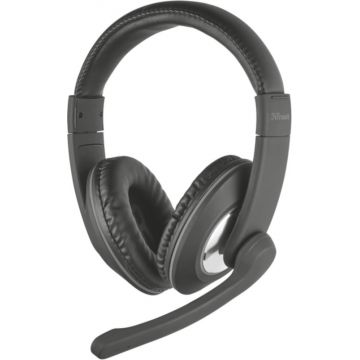 Casti Trust On-Ear, Reno Black
