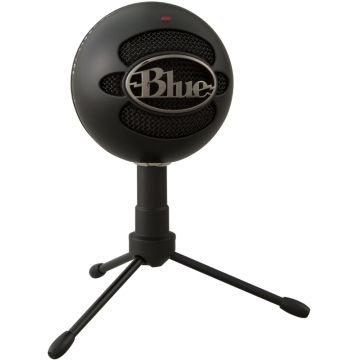 Microfon Blue Snowball iCE Streaming Black