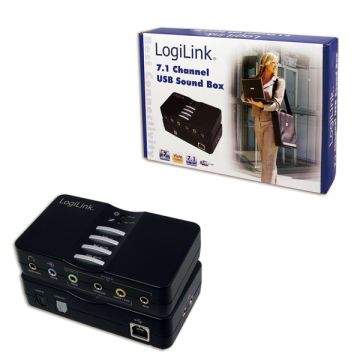 Placa de sunet Logilink Sound Box USB 7.1 UA0099