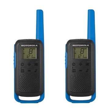 Set 2 statii radio portabile PMR PNI-MTAT62B, 16 canale, acumulator 800mAh, raza actiune 8 km