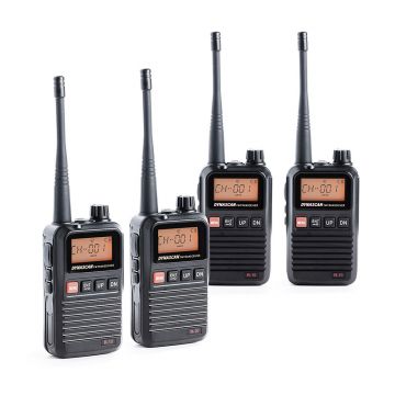 Set 4 statii radio portabile PMR PNI-DYN-R10Q, 8 canale, autonomie 15 ore, acumulator 1100mAh, raza actiune 10 km