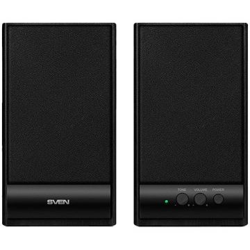 SVEN SPS-608 2x3W  Timbre and volume front control  Front power button