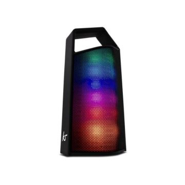 Boxa portabila Bluetooth KitSound Hive2o DanceFloor show lumini maner transport