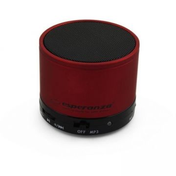 Boxa portabila Esperanza Ritmo EP115K Bluetooth red