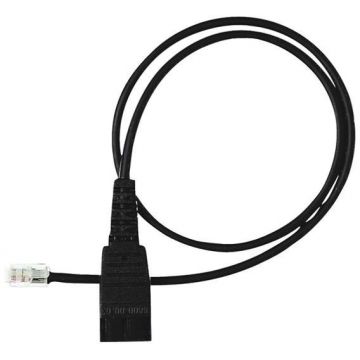 Cablu Adaptor Jabra QD Cord la conector RJ10 0.5m Cablu Adaptor Jabra QD Cord la conector RJ10 0.5m