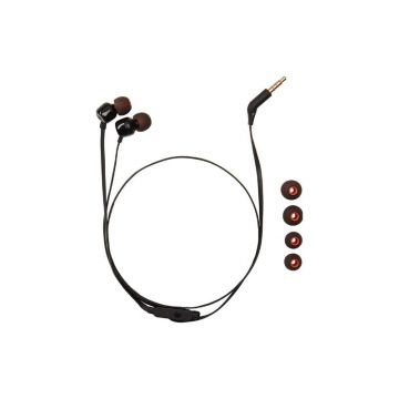 Casti audio in-ear cu microfon JBL T110 black