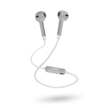 Casti Bluetooth SBS TEEARSETBT700S stereo silver