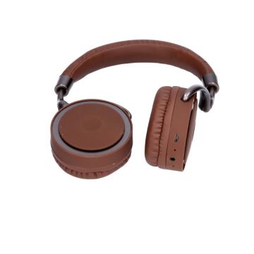 Casti Bluetooth SBS TTHEADPHONEBTSLIDEB stereo brown