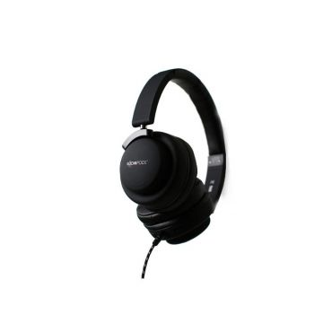 Casti cu fir Boompods Hush HUSBLK black