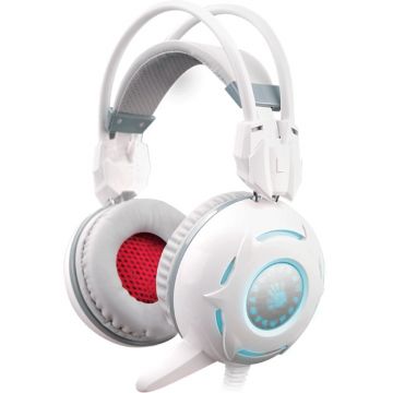 Casti cu microfon A4-Tech Bloody G300 White