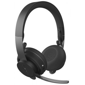 Casti Logitech MSFT Zone Wireless Negru