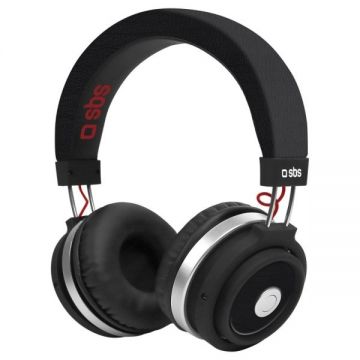 Casti stereo Bluetooth SBS TTHEADPHONEBTK black