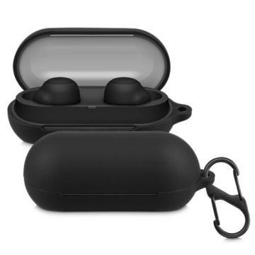 Set 2 Perne de urechi pentru casti Sennheiser HD559/HD569/HD599, Kwmobile, Negru, Textil, 47097.01