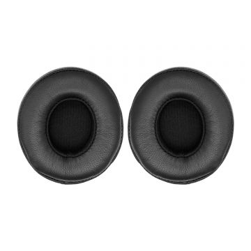 Set 2 bureti PadForce pentru casti Beats Solo 3, Solo 2 Wireless, On-Ear - Negru, Piele naturala