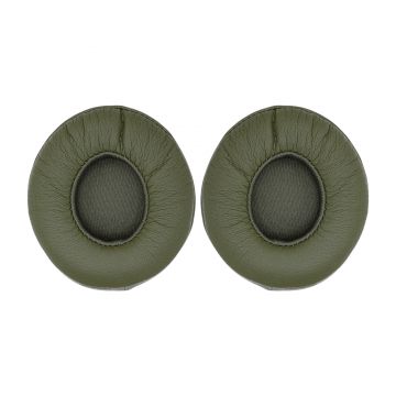 Set 2 bureti PadForce pentru casti Beats Solo 3, Solo 2 Wireless, On-Ear - Verde, Piele ecologica