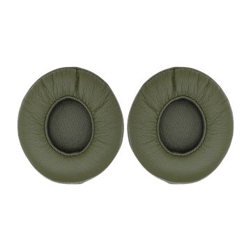 Set 2 bureti PadForce pentru casti Beats Solo 3, Solo 2 Wireless, On-Ear - Verde, Piele ecologica