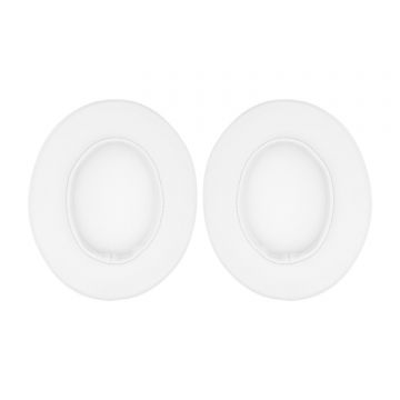 Set 2 bureti PadForce pentru casti Beats Studio 3, Studio 2.0 cu fir/Wireless, Over-Ear - Alb, Piele naturala