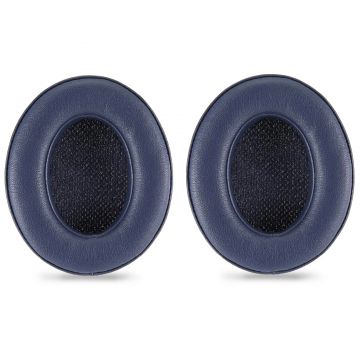 Set 2 bureti PadForce pentru casti Beats Studio 3, Studio 2.0 cu fir/Wireless, Over-Ear - Albastru inchis, Piele ecologica