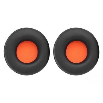 Set 2 bureti PadForce pentru casti Skullcandy Hesh 2.0, Over-Ear - Portocaliu, Piele ecologica