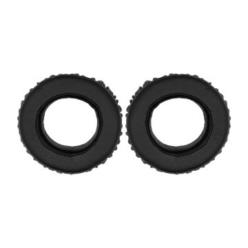 Set 2 bureti PadForce pentru casti Sony MDR-XB700, Over-Ear, Negru, Piele ecologica