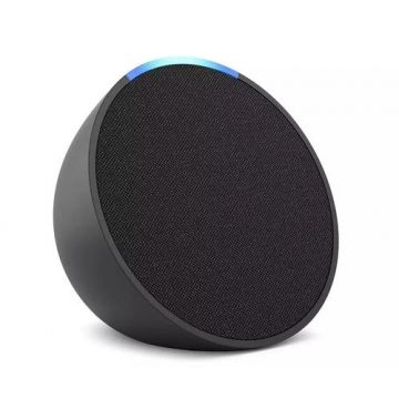 Boxa Inteligenta Amazon Echo Pop, 1th, Bluetooth, Alexa, Microfon, Wi-Fi (Negru)