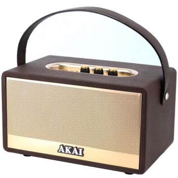 Boxa portabila Akai M7 Storm, Bluetooth, FM Radio, 70W, Maro